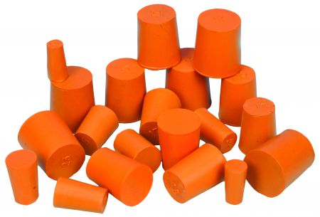 Rubber Stoppers, Solid Pack
