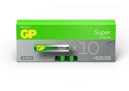 Super Alkaline Batteries, AAA, Pack 10
