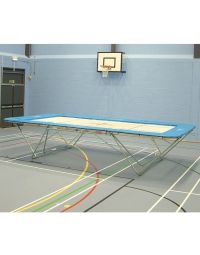 Unitramp M Model Trampoline - 25mm Bed - With Lift/Lower Roller Stands