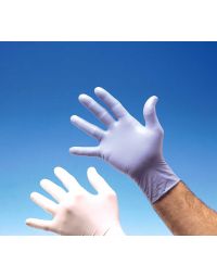Nitrile Rubber Gloves, Disposable, Medium
