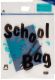 A4 Blue Trim School Bag