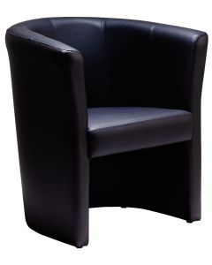 London Reception Chair - Black