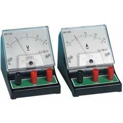 Analogue Benchmeter, DC, Dual Scale, 0 - 3 V & 0 - 15 V
