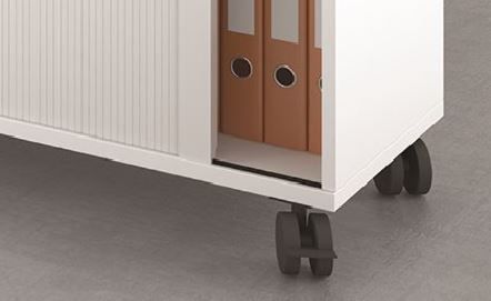 Castors (Pk4) for Wooden Cupboard two locking