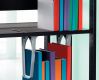 Suspended Book support for Flat Fronted Cantilibra™ Shelf