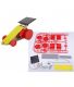 Solar Dragster Red Set of 10 Kits