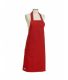 Red Colourfast Cotton Apron