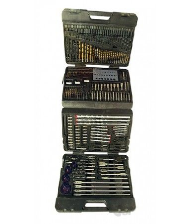 Drill Bit and Carry Case 204 Piece Set