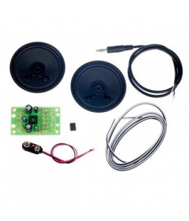 Stereo Amplifier Kit with Speakers