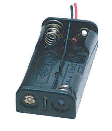 Battery Holder with Leads 2 x AAA