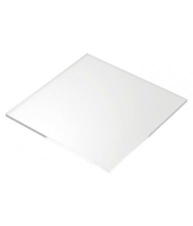 6 Pcs 2mm Acrylic Sheet Clear Cast Plexiglass Square And Round Panel Thick  Plast