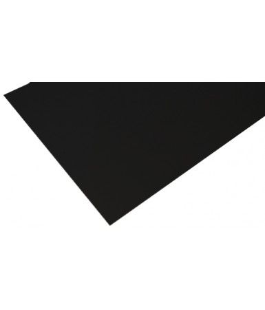 Polypropylene Sheet Opaque Black 1100 x 650 x 0.8mm