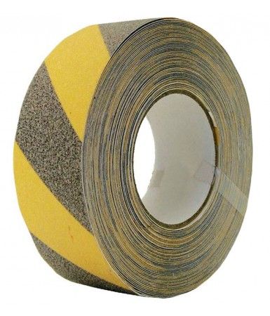 Black/Yellow Anti-Slip Tape 50mm x 18m