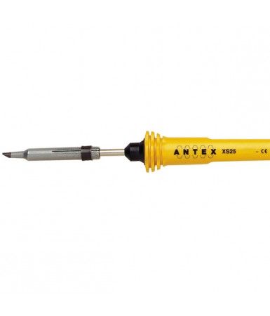 Antex Soldering Iron XS 25W 230V Silicone Cable with Mains Plug