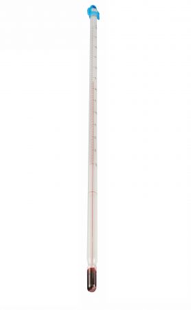 Thermometers, Red Spirit, -10 to +110°C, 205 mm, Total, Each