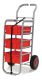 Rover Trolley, 3 Deep Flame Red Trays