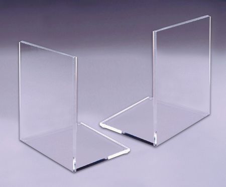 Acrylic Book Ends - Set of 2