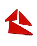 Water Rocket Kit, Spare Red Fin, 1 Set