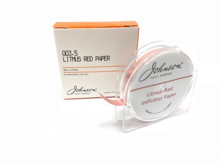 Johnson Indicator Papers, Litmus Red, Pack 200