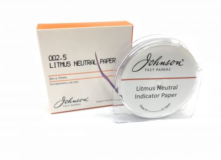 Johnson Indicator Papers, Litmus Neutral, Pack 200