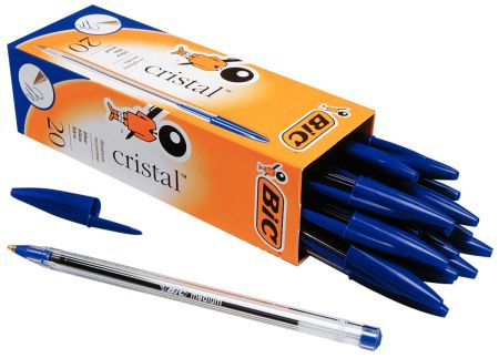 BIC Cristal Ballpoint Pen Black pack of 20