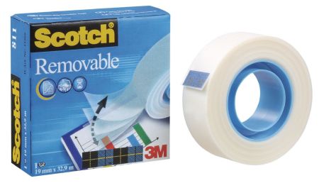 Magic Removable Tape - 19mm X 33m